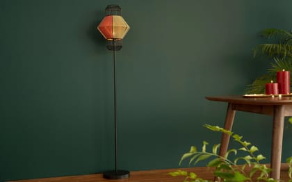 Zik Impex Floor Lamp for Bedroom, Home Decor, Living Room, Bedside, Office Room, Farmhouse