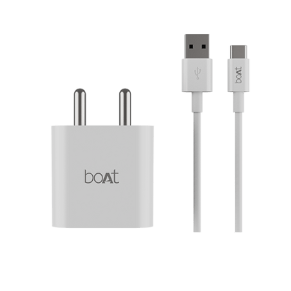 Boat WCD 22.5W QCPD Fast Wall Charger With Type-C Cable (White)
