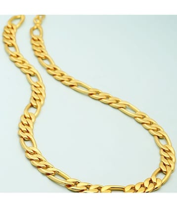 FASHION FRILL - Gold Plated Chain ( Pack of 1 ) - Golden