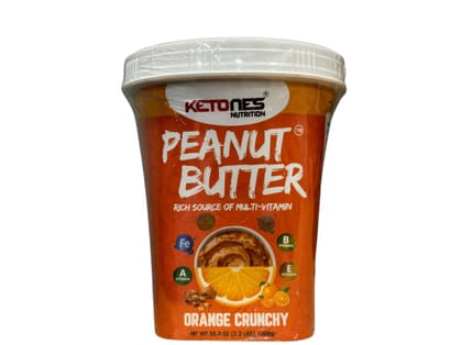 Ketones Nutrition's Peanut Butter | 1kg | Orange