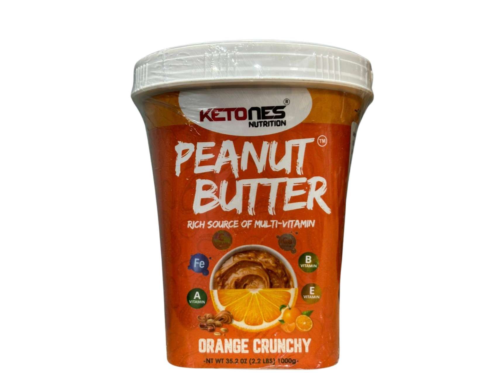 Ketones Nutrition's Peanut Butter | 1kg | Orange