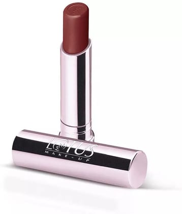 Lotus Makeup Ecostay Natural Matte Lip Color - Rose NM07 | Long Lasting | Moisturising | Smudge Free | 4.2g