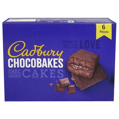 Cadbury Chocobakes Choc Layered Cake, 114 gm