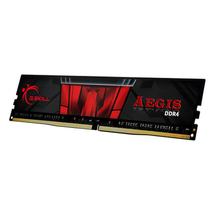 G.SKILL Aegis 8GB DDR4 2666 MHz Desktop Memory RAM - F4-2666C19S-8GIS Black