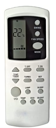 Ehop Compatible Remote Control for Godrej Ac with Turbo,Eco and Silent Buttons VE-210 (Old Remote Must be Exactly Same for it to Work)