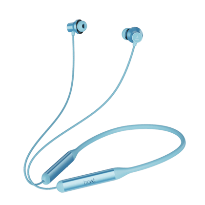 Rockerz 333 ANC  Bluetooth Neckband with 13mm Drivers DIRAC OpteoTM Active Noise Cancelling and ENx Technology 20 Hours Playtime-Blue