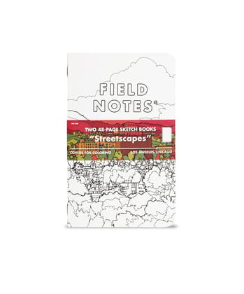 Field Notes: 2-Packs Streetscapes Sketch Book-Los Angeles + Chicago