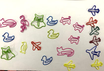 Paper Clip - Animal Shaped-Dog / Pink