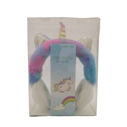 Attractive & Multicolor Unicorn headphones - for Kids | Birthday Gift & Return Gift