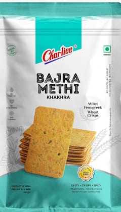 Charliee Bajra Methi Khakhra, 150 gm (1354)