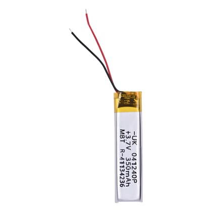 Mobatree Bluetooth Battery | 041240P Battres 3.7V 350mAh Lipo Batteries Small Lithium Polymer Battery