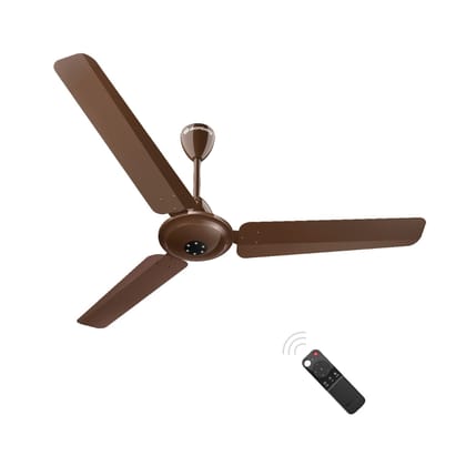 Atomberg Efficio Alpha 1200 mm BLDC Ceiling Fan with Remote Control  LED Indicators  Gloss Brown-Atomberg Efficio Alpha 1200 mm BLDC Ceiling Fan with Remote Control & LED Indicators | Gloss Brown