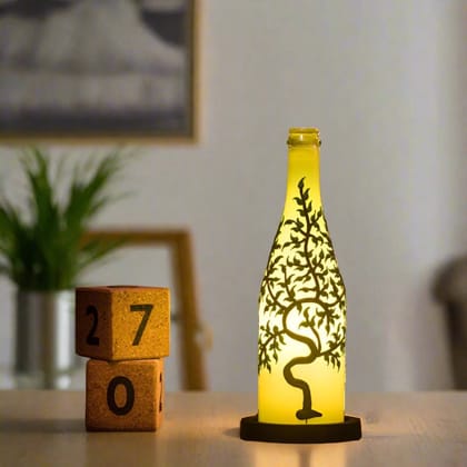 Tree Handmade Inlit (Yellow)