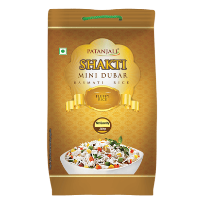 SHAKTI RICE XXL MINI DUBAR 25 KG (T)