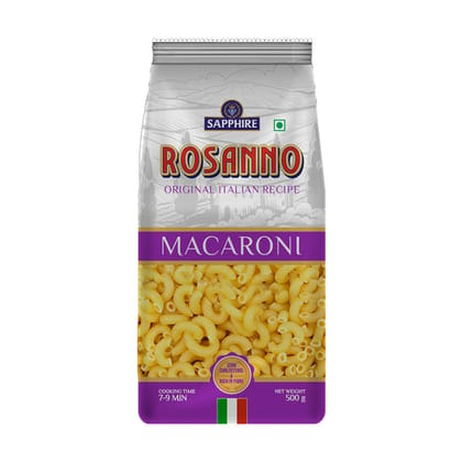 Rosanno Macaroni Pasta 500 g-Pack of 1