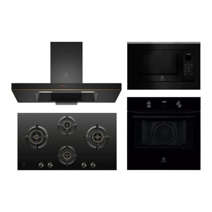 Electrolux Chimney + Hob + Oven + Microwave Combo EXCHOM-03