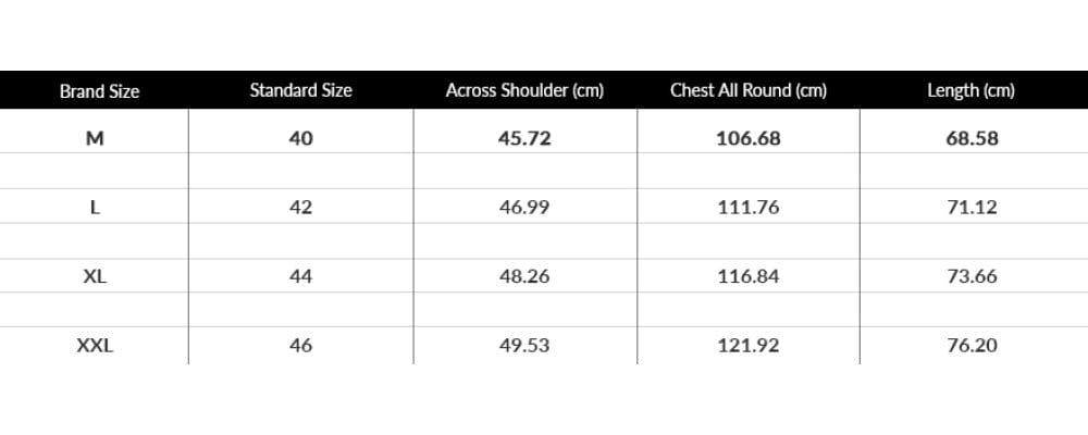 Size Guide