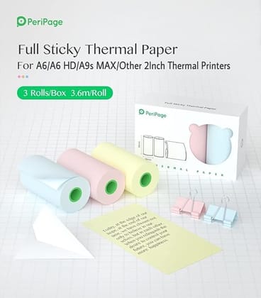 Colorful Thermal Paper