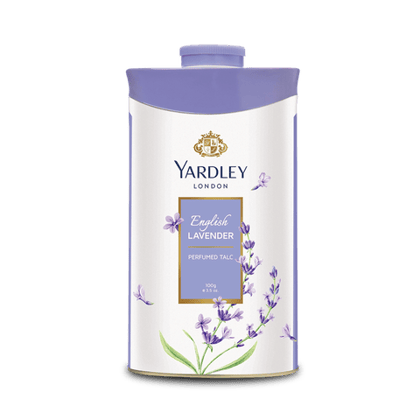 Yardley London English Lavender Perfumed Talc, 100 gm Pack