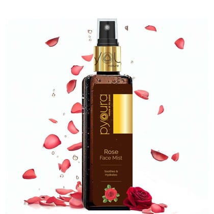 Rose Face Toner Mist <h4>Soothes & hydrates dry skin. <h4><h6> 100% pure extract of fresh rose petals.  No Water. No Steam<h6>-100 ml