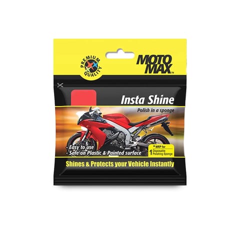 Motomax Insta Shine Disposable Polishing Sponge For Cleaning, 1 Piece