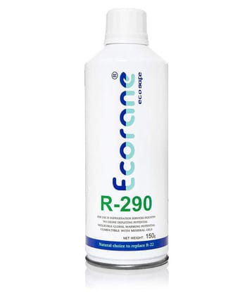 ECORANE® Portable High purity good Propane r290 refigerant Gas canister suitable for use in a range of refrigeration and air conditioning applications. (150gm) (1)