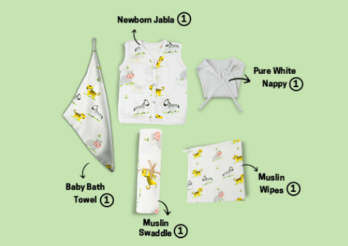Newborn Small Combo - Baby Animals