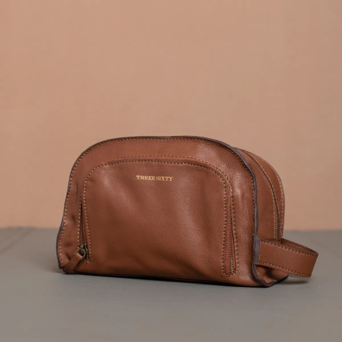 Travel Kit Pouch Tan-Tan