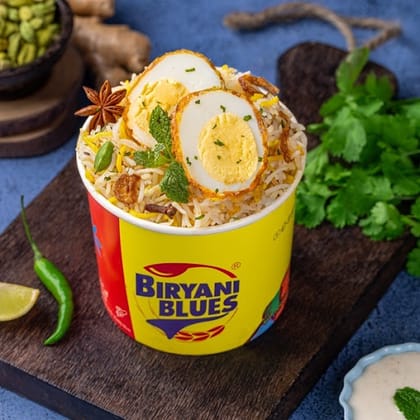 Egg Biryani Minis @ Rs 159 Each (2 Nos)