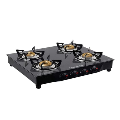 Lifelong LLGS27 4 Burner Glass Top Gas Stove-Lifelong LLGS27 4 Burner Glass Top Gas Stove