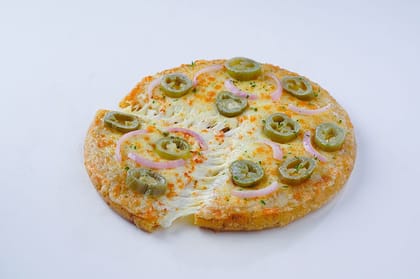 Onion & Jalapenos Regular Pizza (Serves 1)