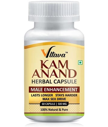 Vltava KAMANAND CAPSULE Ayurvedic Capsules for Strength, Stamina & Power 60 gm Unfalvoured Minerals Capsule