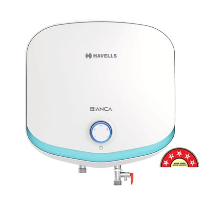 HAVELLS BIANCA 15L VERTICAL STORAGE WATER HEATER-White