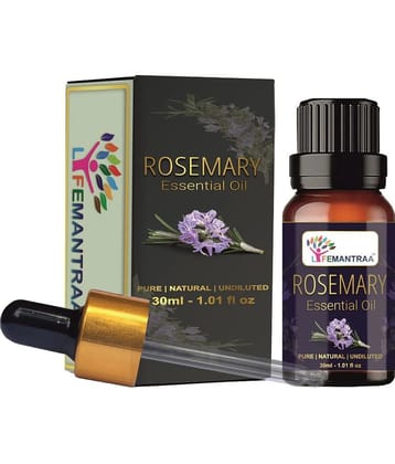 LIFEMANTRAA Rosemary Essential Oil 30 mL ( Pack of 1 )