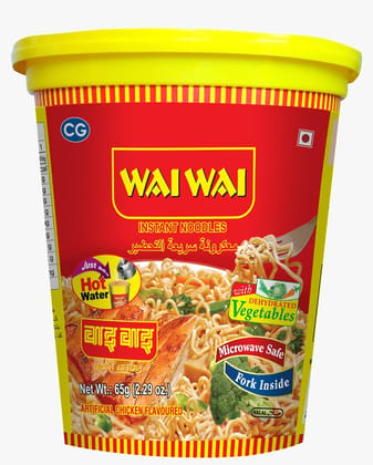 WAI WAI CUP NOODLES