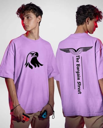 FALCON  LAVENDER OVERSIZED TSHIRT