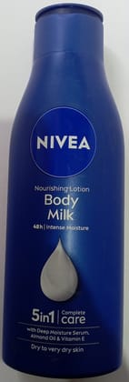 Nivea body lotion natural milk. 48h 200 ml