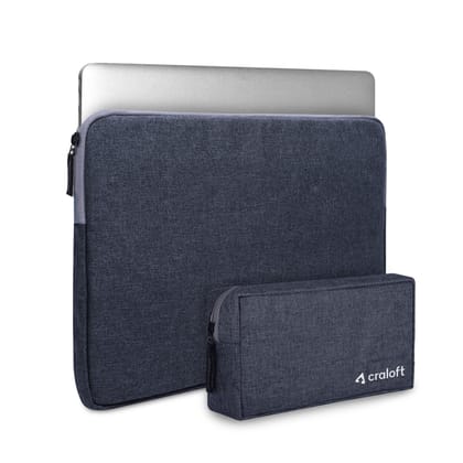 Minimalist L26 Tablet Sleeve Cover for Upto 11.6 Inch Tablet With Charger Pouch (Grey)