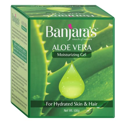 Aloe Vera Moisturing Gel - 100gms - NEW - 100/-