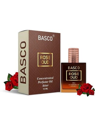 BASCO Rose Non- Alcoholic Below 50ml Attar ( Pack of 1 )