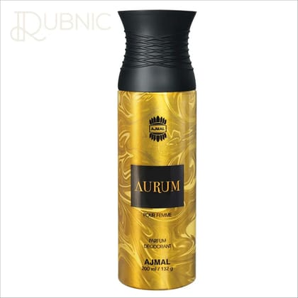 Ajmal Aurum EDP + Tempest Concentrated Perfume Combo - Unisex Fragrance Set-AJMAL AURUM DEO