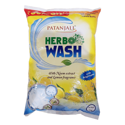 HERBO WASH DETERGENT POWDER 6 KG