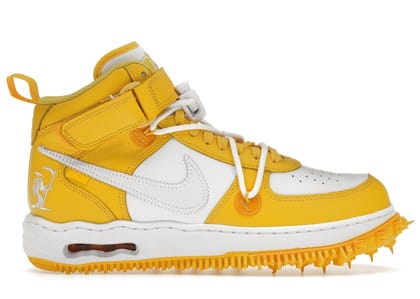 Nike Air Force 1 Mid Sp Off-White Varsity Maize-UK 3