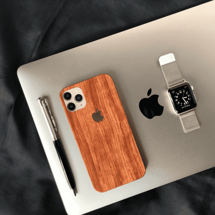 Real Natural Walnut Wood Premium Case-iPhone 11 Pro