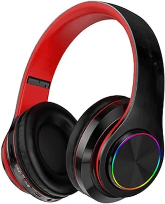 Viral Bluetooth Headphones-Black and Red