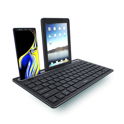 Fingers Lil'Clicks Wireless Bluetooth Mini Keyboard Bluteeoth Plus Wireless 2.4GHz