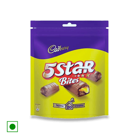 Cadbury 5 Star Bites Home Treats, 200 gm Pack