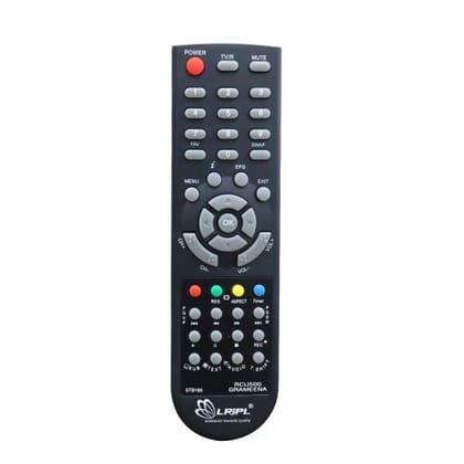 LRIPL STB195 Replacement Remote Control For Grameena Cable Set Top Box