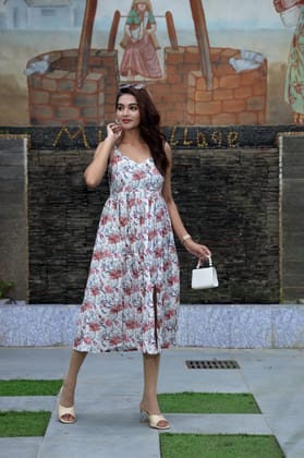 JAIPUR HANDBLOCK PRINT Dresses for Women Multicolor 3XL