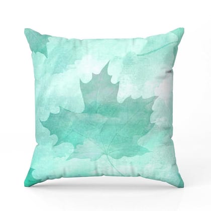 Aqua maple-Velvet Cushion / 16x16 / without